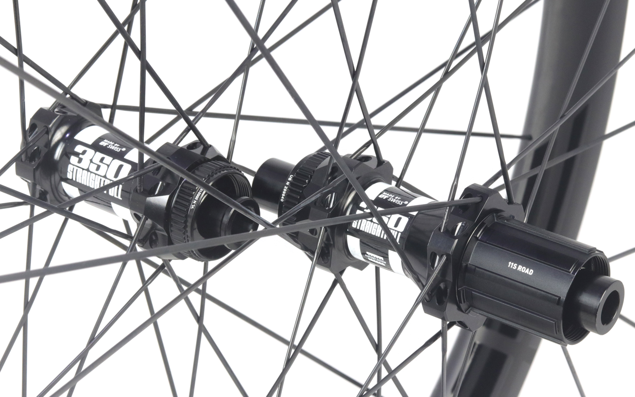 DT swiss 350 thru axle disc brake wheels