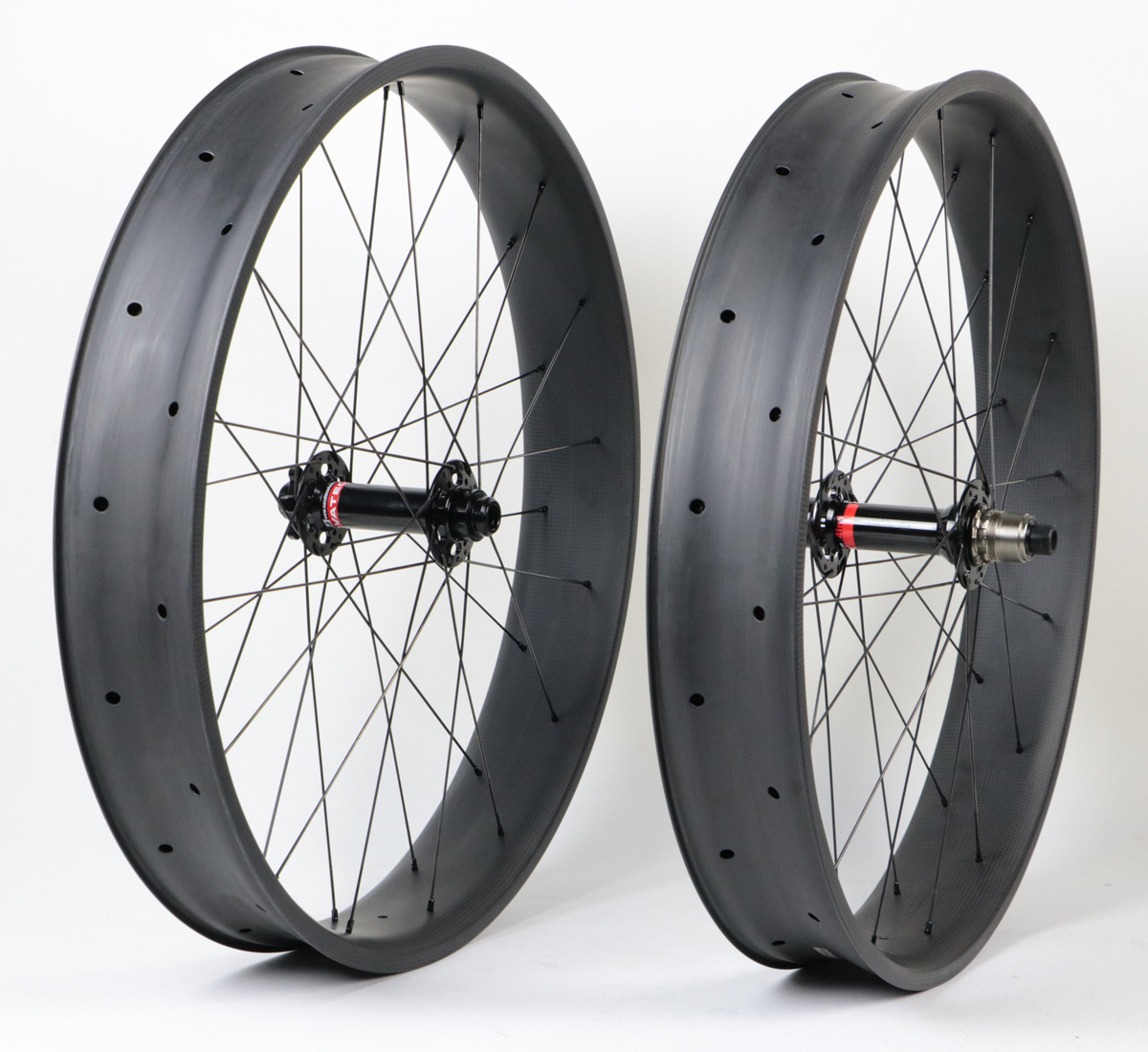 26er carbon fatbike wheelset 