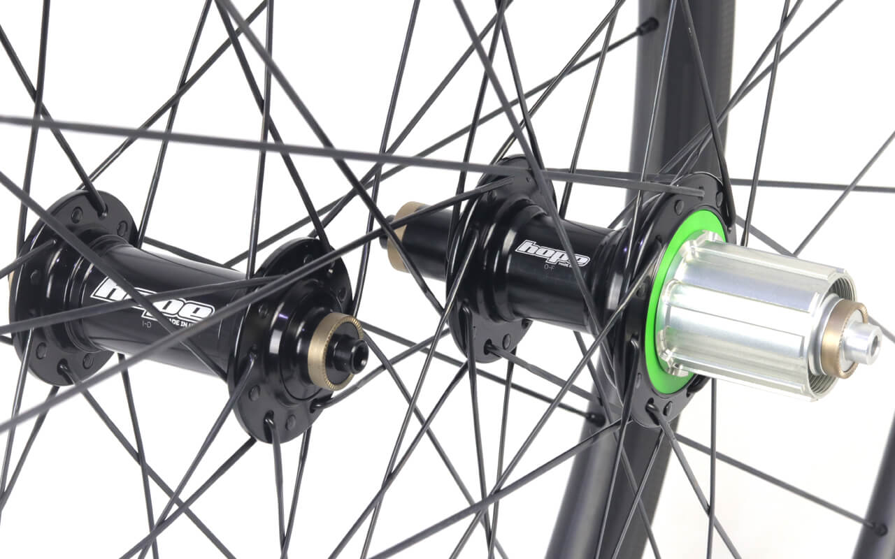 black hope hubs J bend brake