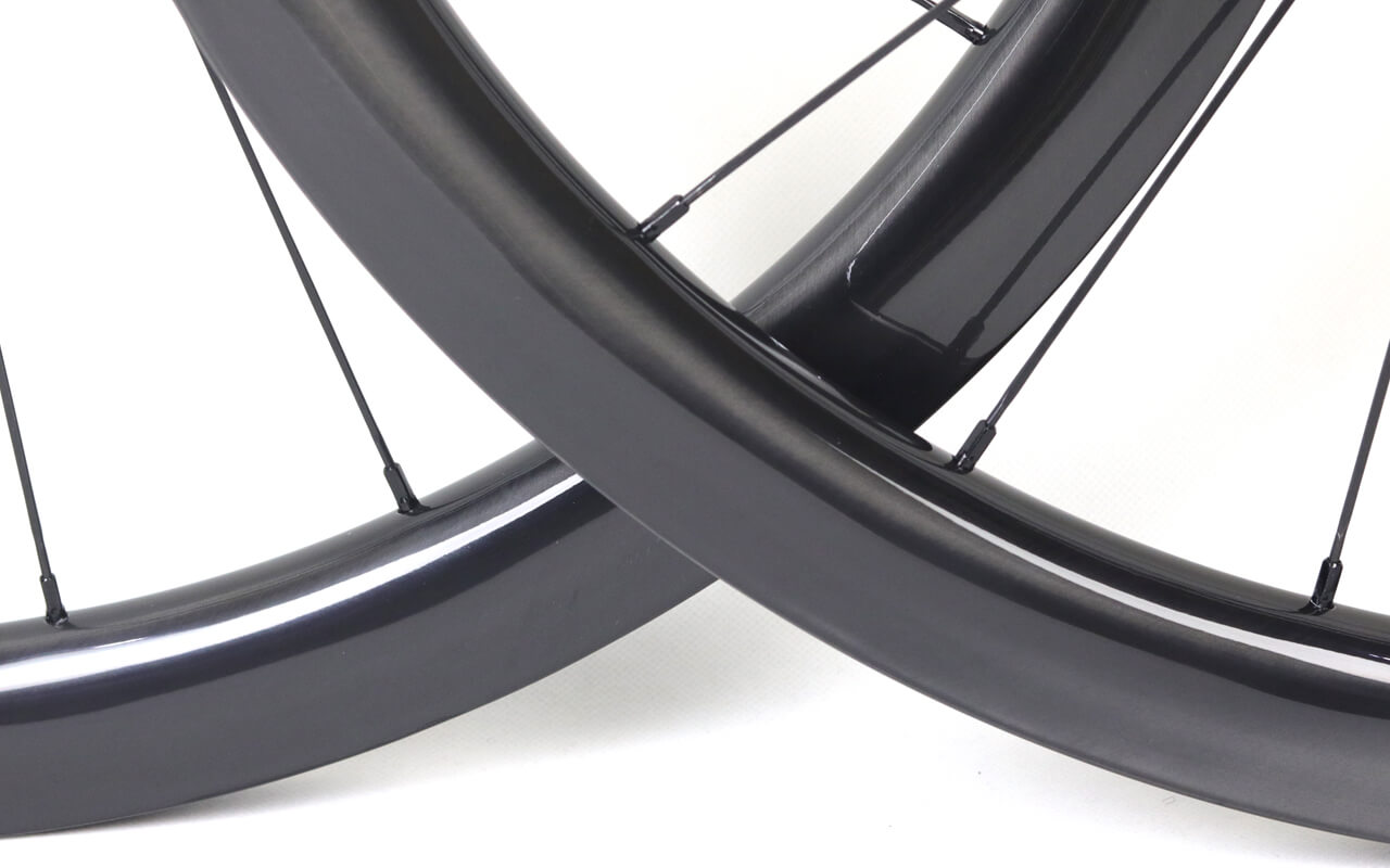UD weave and glossy finish carbon bike rims carbon road wheels with pillar X-TRA 1420 spokes 