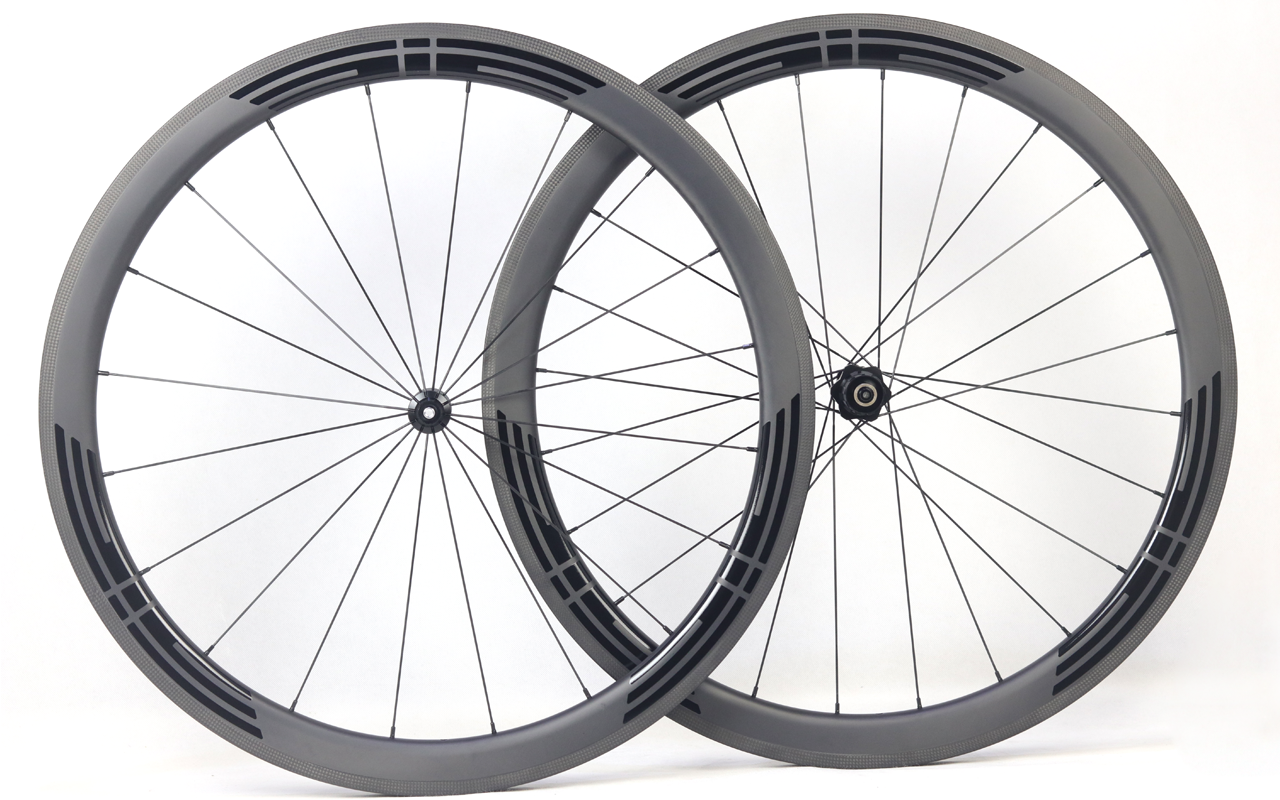 eie custom made carbon road disc wheels clincher 45mm deep