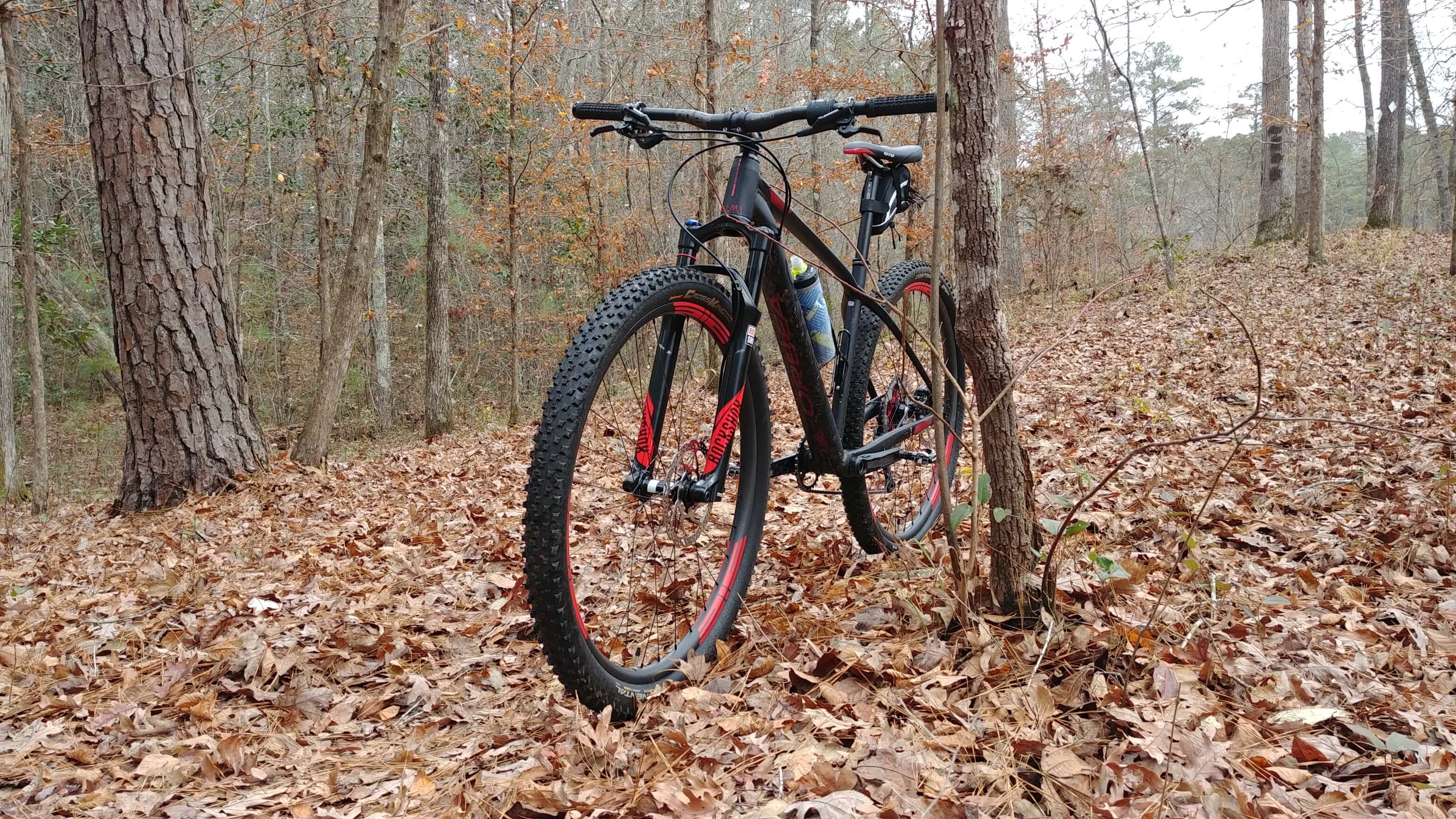 hookless mountain bike rims with red decal built with Hubs:DT Swiss 350 (15*110,12*148mm),Shimano MTB 10/11s,Center Lock,18T ratchet Spoke:DT competition Nipple:black aluminum