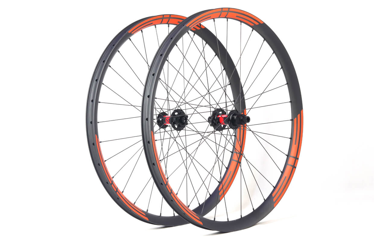 downhill carbon 29er wheels dt swiss 240s hubs sapim CX-ray spokes