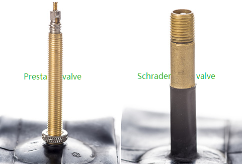 eie carbon Presta valve hole and Schrader valve hole