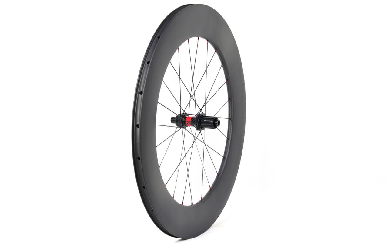 carbon fiber road bike wheels 88mm clincher wheelset 
