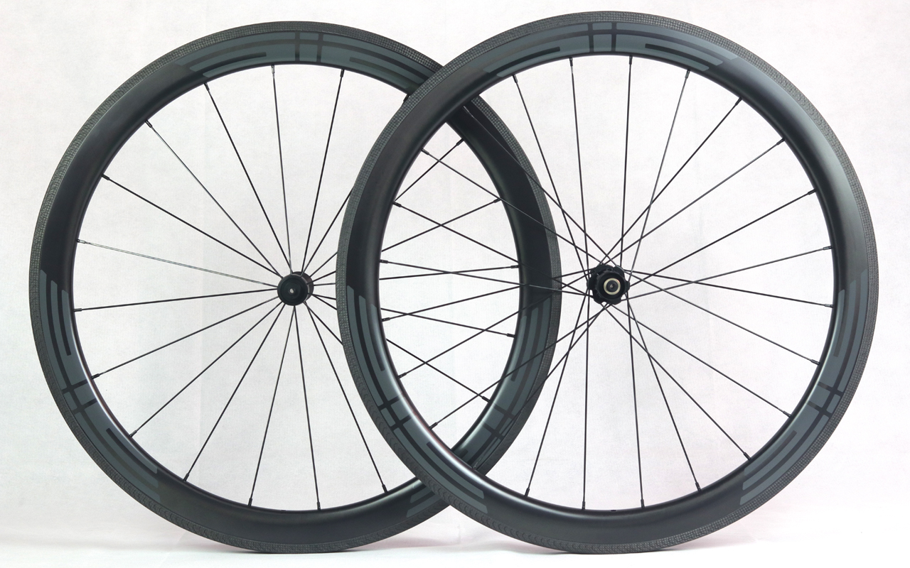 eie carbon 50mm road brake wheels 