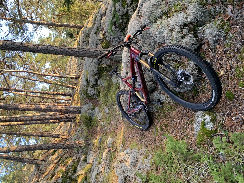 29er mountain bicycle wheelset