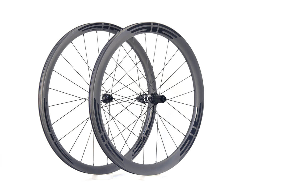 handbuilt eie carbon road disc wheelset 