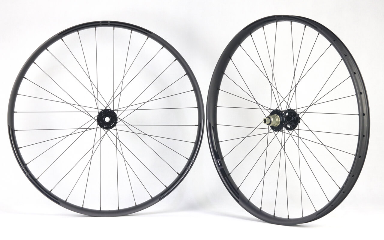 asymmetric 29er carbon mtb wheels 