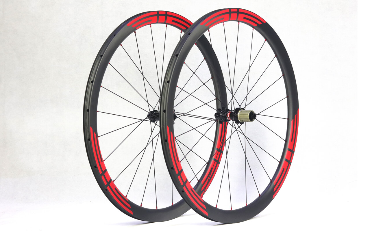 38mm road wheels tubeless ready for cyclo cross bicycle