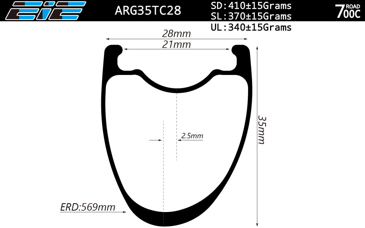 FULLY T800 CARBON RIMS