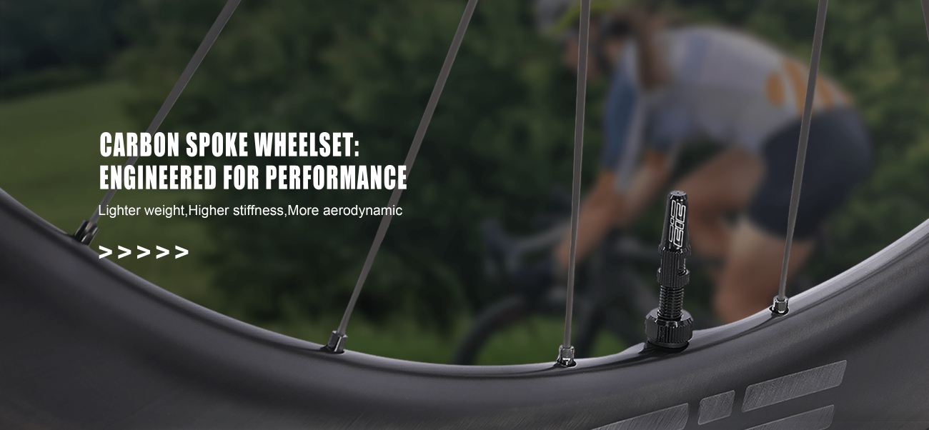 eie carbon spoke wheelset 