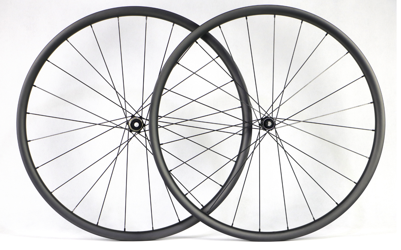 700C-I19-D25-asymmetric-road-bike-clincher-carbon-wheels