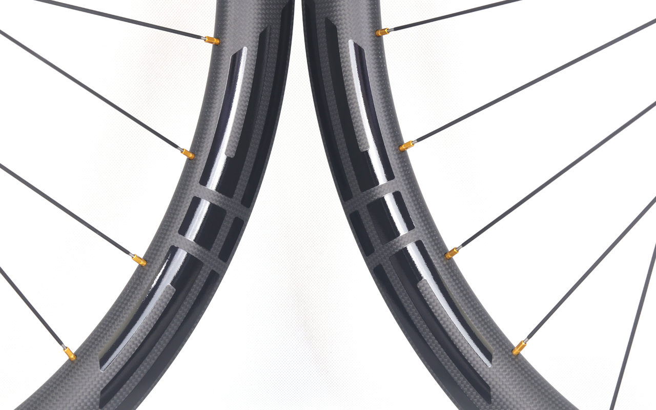 700C-I26-D45-asymmetric-road-bike-hookless-gravel-carbon-wheels-3