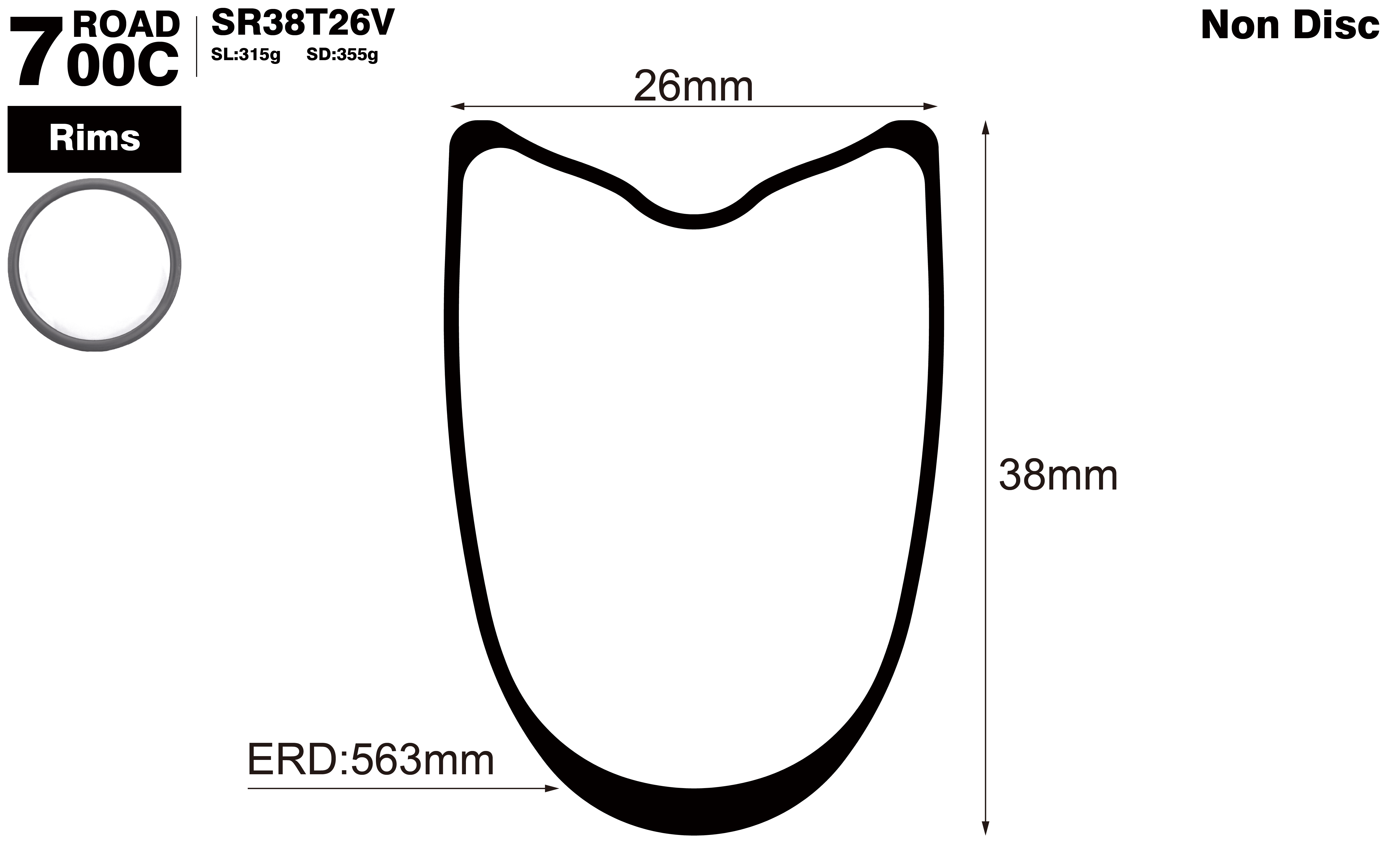 700c-I26-D38-symmetric-road-bike-tubular-rims-profile-drawing