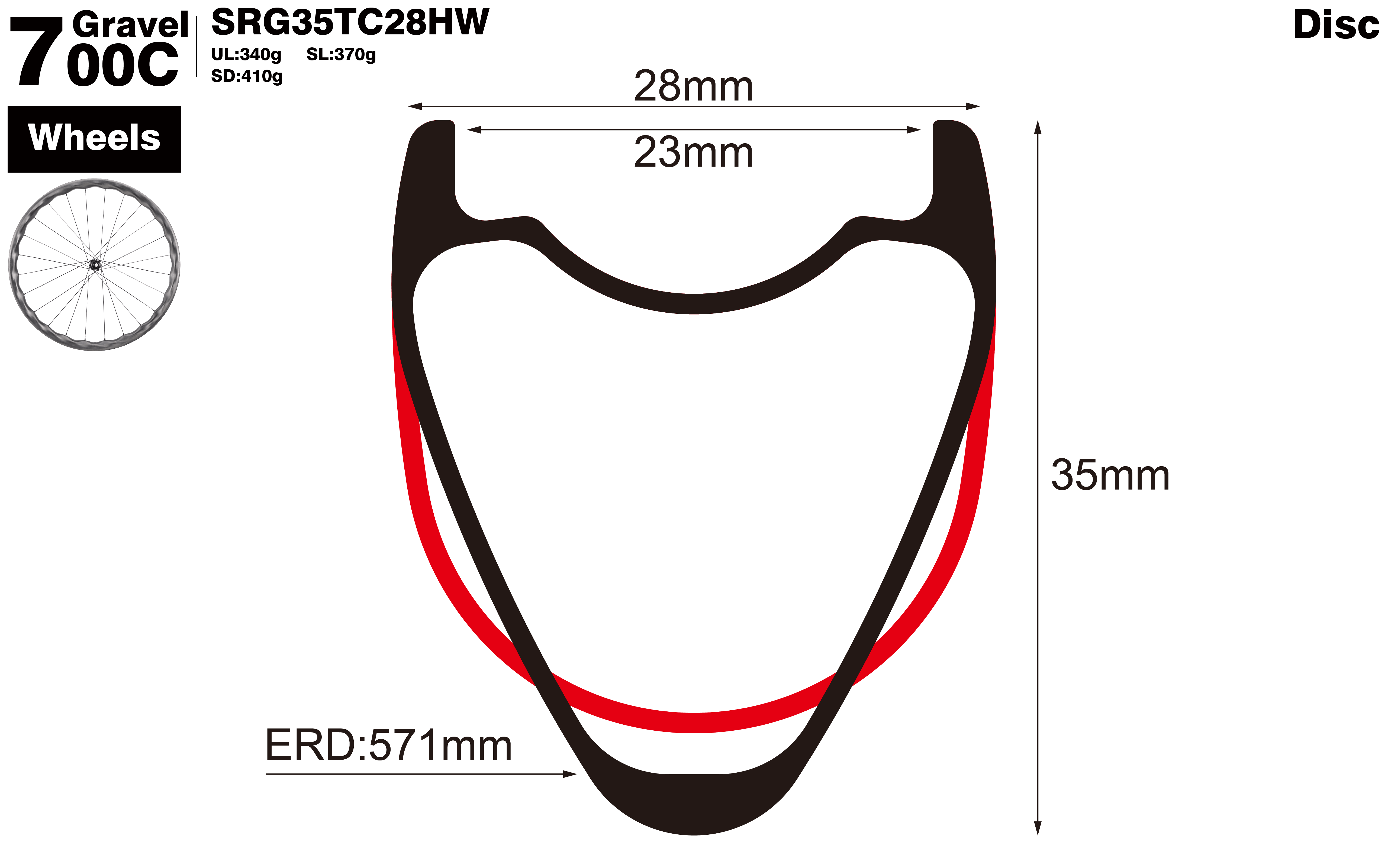 700C-I23-D35-symmetric-road-bike-hookless-gravel-carbon-wheels-profile-drawing
