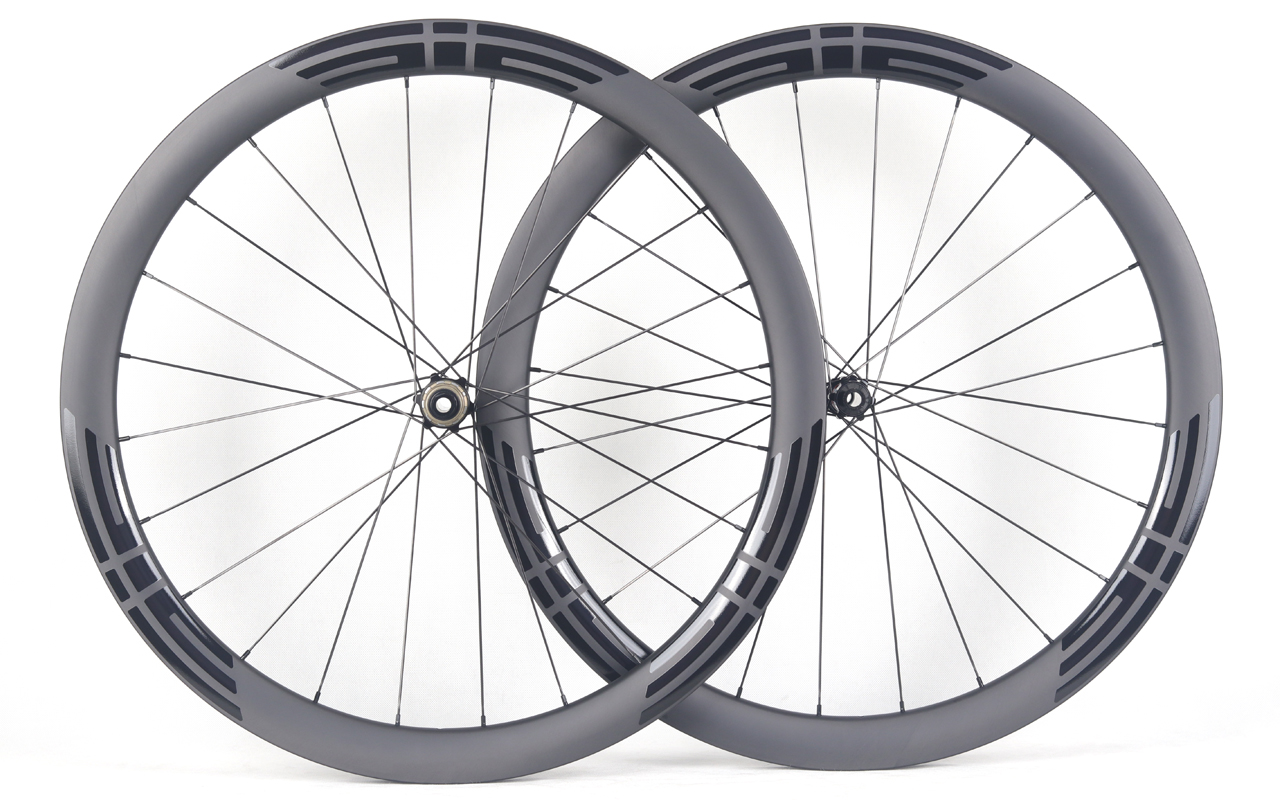 700C-I23-D45-symmetric-road-bike-hookless-clincher-carbon-wheels